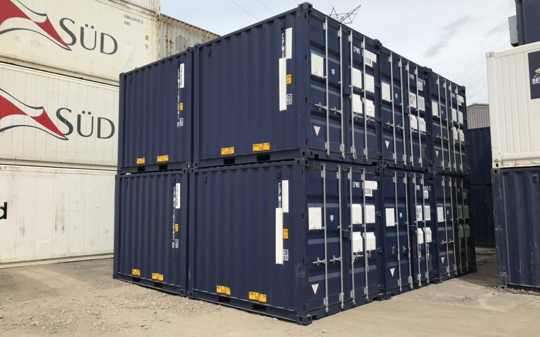 10ft Shipping Containers x6 (New)